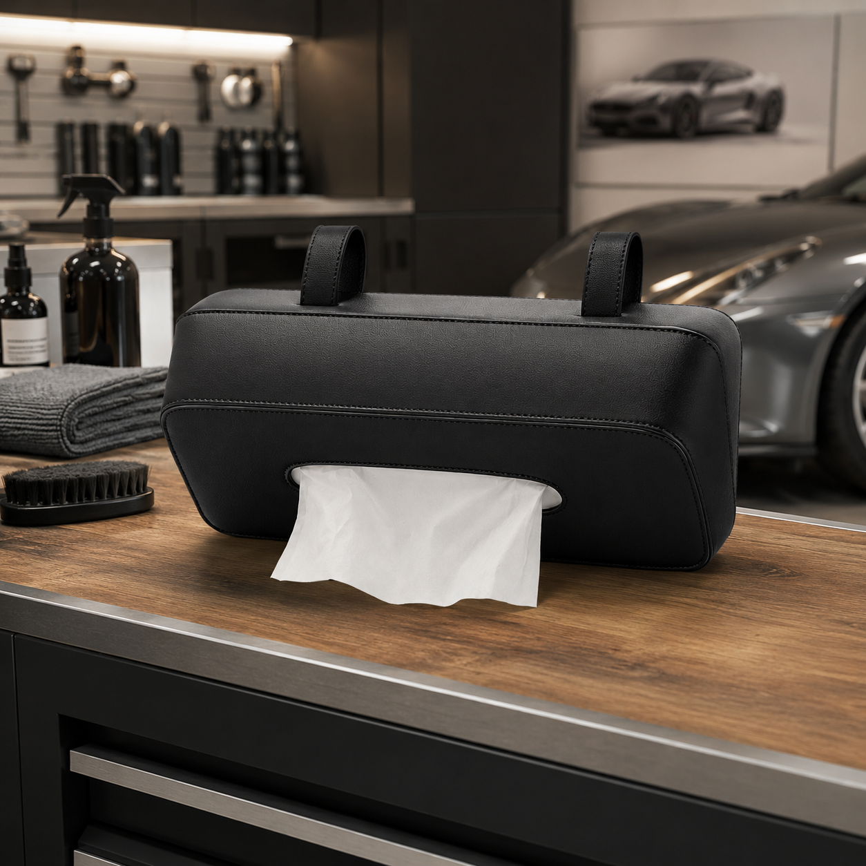 Car Tissue Holder Box
