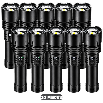 BVJ® Super Bright Ultimate Tactical Survival Flashlight · 2M+ SOLD · 80X Brighter ·120H Runtime · Military COB LED Tech