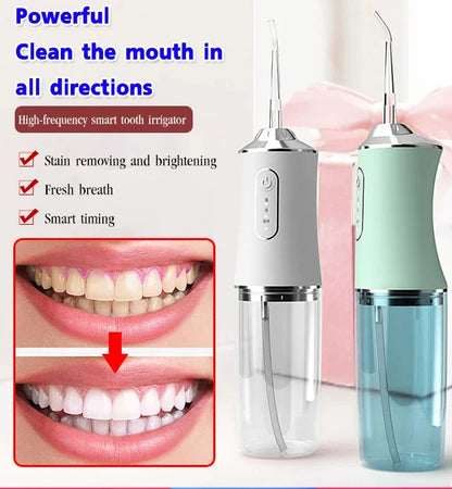 HEATWOLF®2‑in‑1 Water Flosser & Deep Oral Cleaner