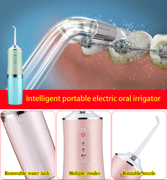 HEATWOLF®2‑in‑1 Water Flosser & Deep Oral Cleaner