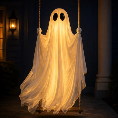 👻BVJ® 5FT Light-Up Swinging Ghost