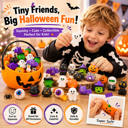 🎃BVJ®Unbelievable Low Prices👻Halloween Squishy Set – Little Surprises for the Whole Party!