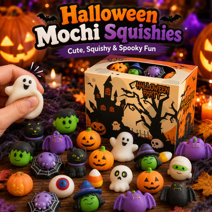 🎃BVJ®Unbelievable Low Prices👻Halloween Squishy Set – Little Surprises for the Whole Party!