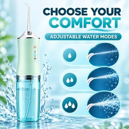 HEATWOLF®2‑in‑1 Water Flosser & Deep Oral Cleaner