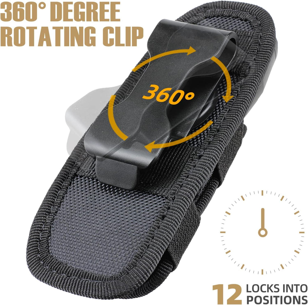 BVJ®Flashlight Pouch Holster
