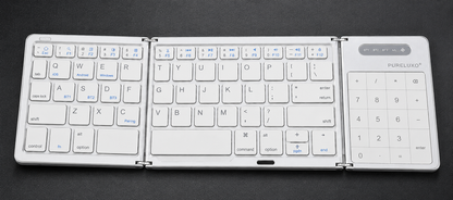 🔥Pureluxo® FoldLink Pro — 5-Device Folding Touch Numpad Keyboard