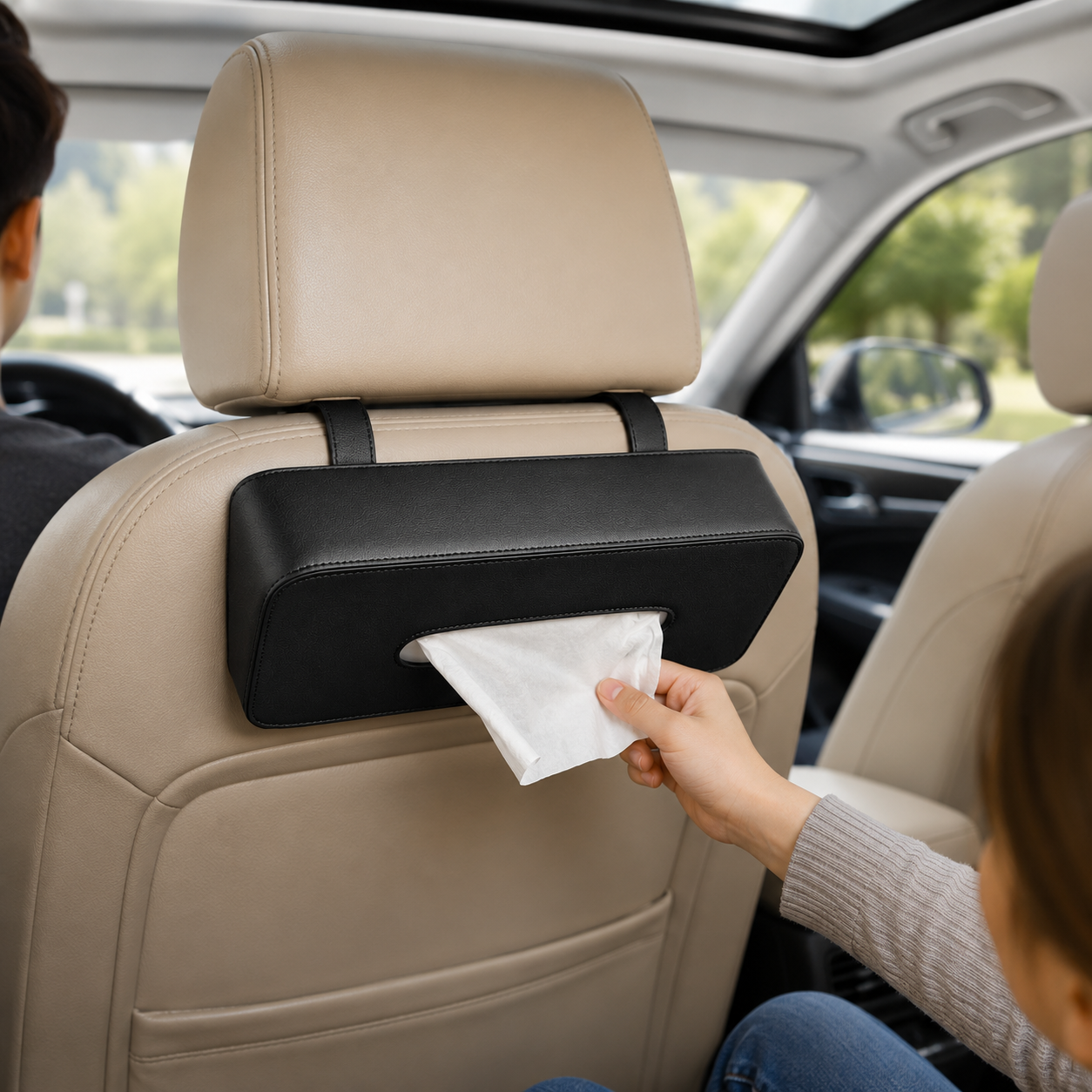 Car Tissue Holder Box