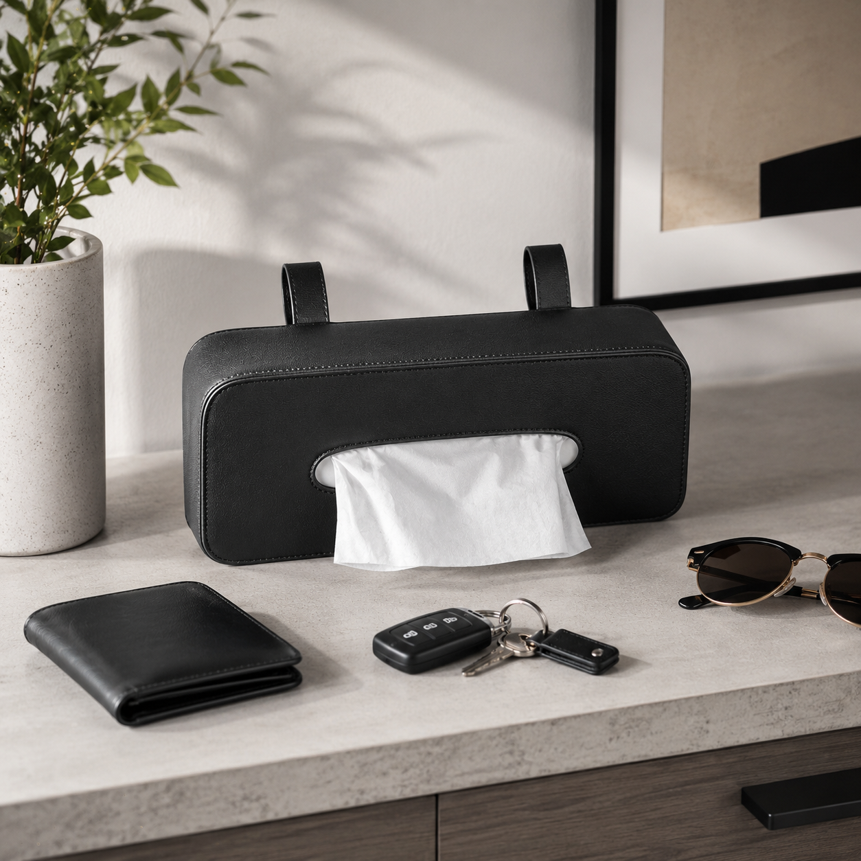 Car Tissue Holder Box
