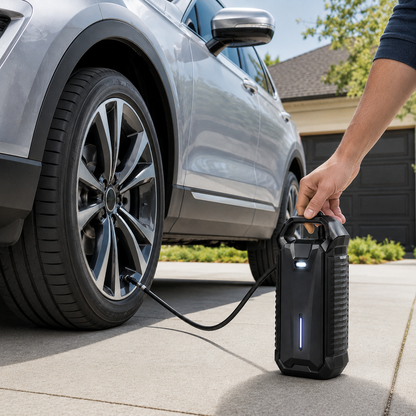 Portable Tire Inflator Air Pump