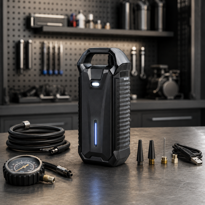 Portable Tire Inflator Air Pump