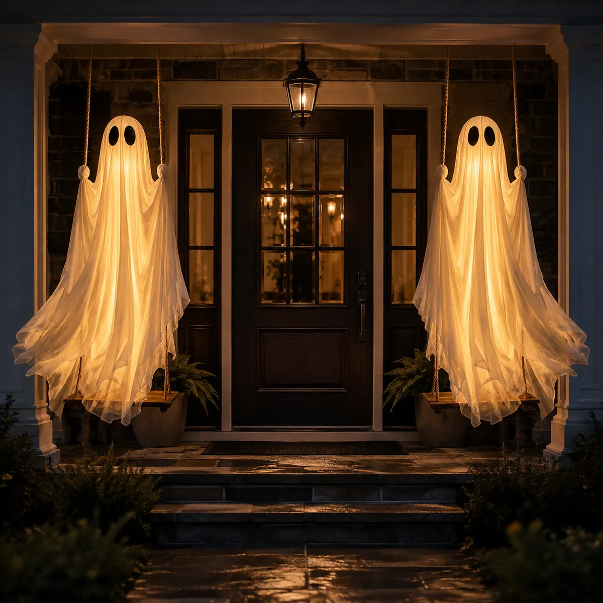 👻BVJ® 5FT Light-Up Swinging Ghost