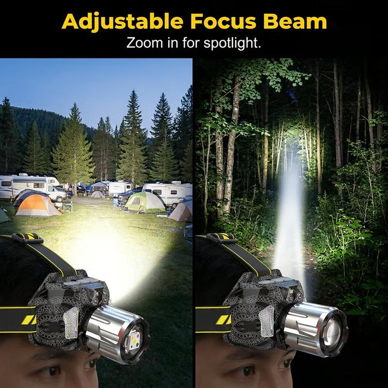 BVJ®Rechargeable LED Headlamp