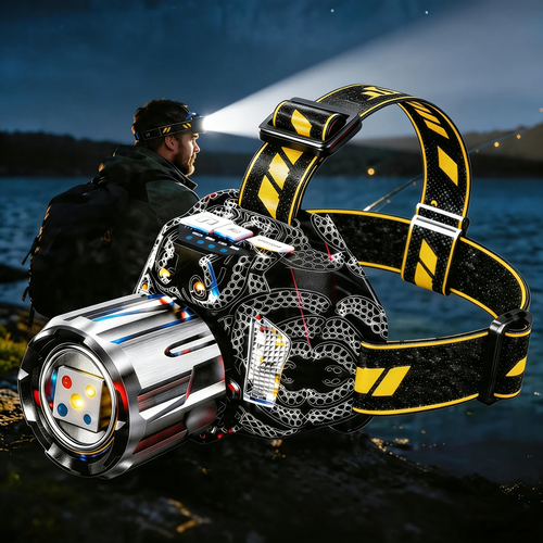 BVJ®Rechargeable LED Headlamp