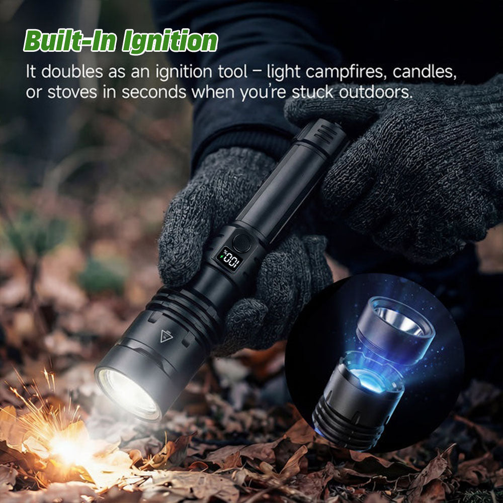 BVJ® Super Bright Ultimate Tactical Survival Flashlight · 2M+ SOLD · 80X Brighter ·120H Runtime · Military COB LED Tech