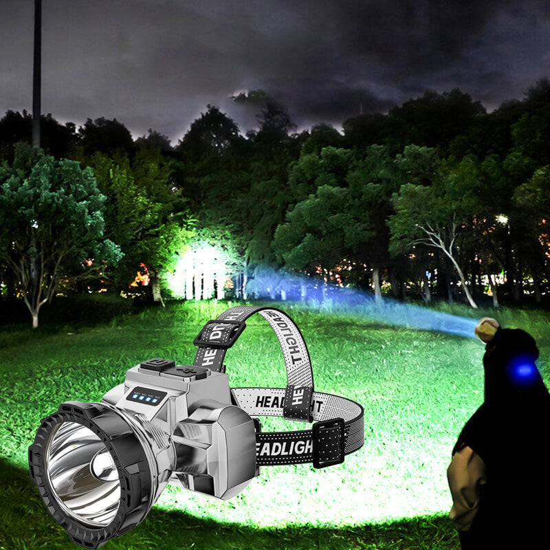 BVJ®Zoomable LED Headlamp with 3 Modes & Motion Sensor