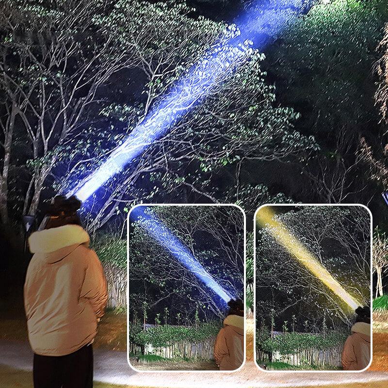 BVJ®Zoomable LED Headlamp with 3 Modes & Motion Sensor