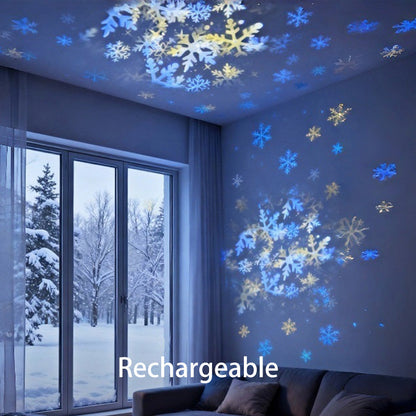 Billhol®✨2026 HOT SALE 50% OFF 🌙3-Theme Dynamic Rotating Light Projector