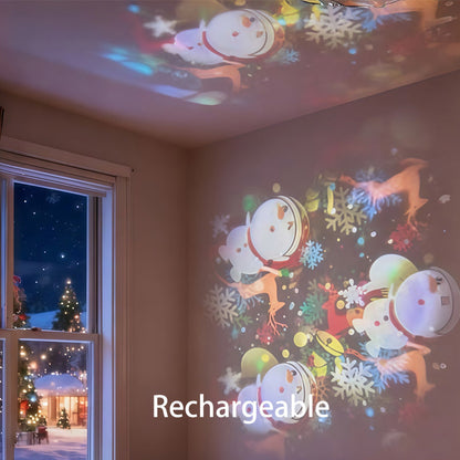 Billhol®✨2026 HOT SALE 50% OFF 🌙3-Theme Dynamic Rotating Light Projector